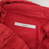 FRAMeWORK レーヨンリネンツイルドロストパンツ イージーパンツ サイズ38 23SS レッド レディース フレームワーク【中古】5-0321M△