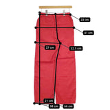 FRAMeWORK レーヨンリネンツイルドロストパンツ イージーパンツ サイズ38 23SS レッド レディース フレームワーク【中古】5-0321M△