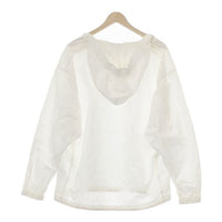 Yarmo Hooded Smock フーデッドスモック 定価28000円 英国製 パーカー ブルゾン オフホワイト レディース ヤーモ【中古】5-0301M∞
