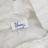 Yarmo Hooded Smock フーデッドスモック 定価28000円 英国製 パーカー ブルゾン オフホワイト レディース ヤーモ【中古】5-0301M∞