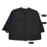 nest Robe コットンラミーチャイナブラウス 01213-1080 定価22000円 ブラウス シャツ ブラック レディース ネストローブ【中古】5-0321M△