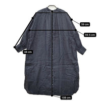 URBAN RESEARCH DOORS リネン ギャザー バンドカラー シャツワンピース DR2526M105 ワンピース ネイビー レディース アーバンリサーチドアーズ【中古】5-0321M△