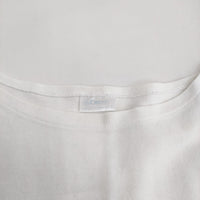 ORCIVAL ボートネック ボーダー サイズ1 長袖Ｔシャツ カットソー ロンＴ ホワイト ブルー レディース オーシバル/オーチバル【中古】5-0305M♪