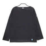 ORCIVAL ボートネック サイズ1 無地 長袖Ｔシャツ カットソー ロンＴ ブラック レディース オーシバル/オーチバル【中古】5-0305M♪