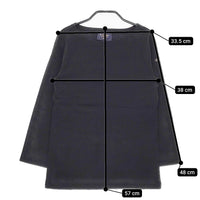Le Minor ボートネック サイズ1 無地 長袖Ｔシャツ カットソー ロンＴ ブラック レディース ルミノア【中古】5-0305M♪
