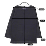 Le Minor ボートネック サイズ1 無地 長袖Ｔシャツ カットソー ロンＴ ブラック レディース ルミノア【中古】5-0305M♪