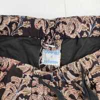 JOURNAL STANDARD relume/bunai インド製 総柄イージー パンツ ブラウン系 レディース ジャーナルスタンダードレリューム/ブナイ【中古】5-0301M∞