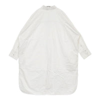 veritecoeur ロングシャツ コットン 定価24200円 ST-106 ワンピース オフホワイト レディース ヴェリテクール【中古】5-0807M∞