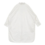 veritecoeur ロングシャツ コットン 定価24200円 ST-106 ワンピース オフホワイト レディース ヴェリテクール【中古】5-0807M∞