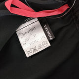 VIVIENNE TAM トリアセテートポリエステル イージー パンツ ブラック レディース ヴィヴィアンタム【中古】5-0224M∞