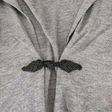 VIVIENNE TAM チャイナボタン リセヨル ジャケット グレー レディース ヴィヴィアンタム【中古】5-0224M∞