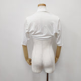 TABASA ボレロ カーディガン 五分袖 カーディガン ホワイト レディース タバサ【中古】5-0711M◎