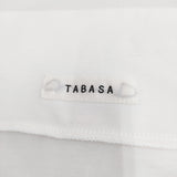 TABASA ボレロ カーディガン 五分袖 カーディガン ホワイト レディース タバサ【中古】5-0711M◎
