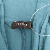 TABASA ボレロ カーディガン 七分袖 カーディガン ブルーグリーン レディース タバサ【中古】5-0711M◎