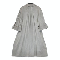 VIVIENNE TAM ラメ 長袖 016-140423 サイズ0 ワンピース グレー レディース ヴィヴィアンタム【中古】5-0502M△