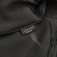 JURGEN LEHL シフォン シースルー 刺繍 ワンピース ブラック レディース ヨーガンレール【中古】5-0711M◎