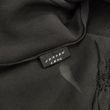 JURGEN LEHL シフォン シースルー 刺繍 ワンピース ブラック レディース ヨーガンレール【中古】5-0711M◎