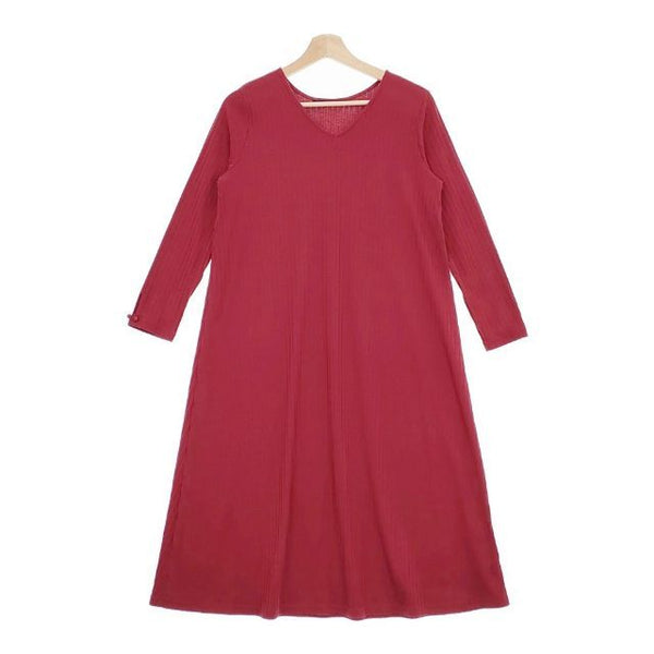 VIVIENNE TAM ワンピース レッド レディース ヴィヴィアンタム【中古】5-0224M∞