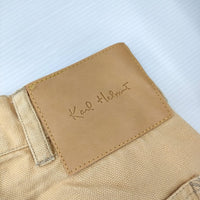 Karl Helmut ペインターパンツ サイズS コットンリネン パンツ オレンジ レディース カールヘルム【中古】4-1030M♪