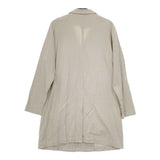 evam eva コットンシルク サイズ2 E143T012 コート ベージュ レディース エヴァムエヴァ【中古】5-0421M∞