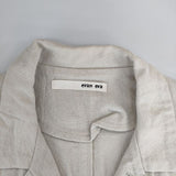 evam eva コットンシルク サイズ2 E143T012 コート ベージュ レディース エヴァムエヴァ【中古】5-0421M∞