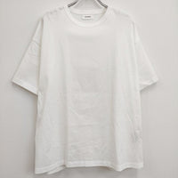 THE RERACS 22SS-RECS-346 OVER SIZE T-SHIRTS サイズF 半袖Ｔシャツ カットソー 22SS ホワイト レディース ザリラクス【中古】4-0820S♪