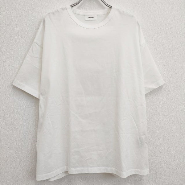 THE RERACS 22SS-RECS-346 OVER SIZE T-SHIRTS サイズF 半袖Ｔシャツ カットソー 22SS ホワイト レディース ザリラクス【中古】4-0820S♪