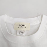 HARVESTY ネコ 猫 プリント サイズ2 半袖Ｔシャツ カットソー ホワイト レディース ハーベスティ【中古】4-0820S♪