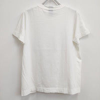 homspun 192-6271 天竺半袖Tシャツ サイズL 半袖Ｔシャツ カットソー ホワイト レディース ホームスパン【中古】4-0820S♪