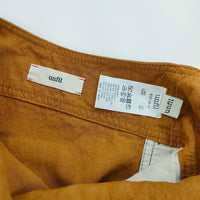 unfil ペーパーリネン サロペット WZSP-UW134 オーバーオール ブラウン レディース アンフィル【中古】5-0502M△
