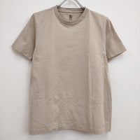 BATONER BN-21SL-045 サイズ2 コットンパックTシャツ 定価6000円 半袖Ｔシャツ カットソー ベージュ レディース バトナー【中古】4-0820S♪