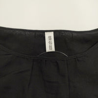 petite robe noire PRO-0074 コットンシルク duna シアー ワンピース ブラック レディース プティローブノアー【中古】5-0502S△