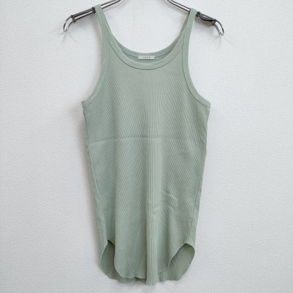 LENO L2101-CS004 TANK TOP 定価7700円 タンクトップ ライトグリーン レディース リノ【中古】4-0823S♪