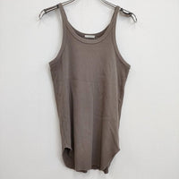 LENO L2101-CS004 TANK TOP 定価7700円 タンクトップ グレージュ レディース リノ【中古】4-0823S♪