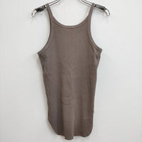 LENO L2101-CS004 TANK TOP 定価7700円 タンクトップ グレージュ レディース リノ【中古】4-0823S♪