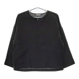 LE GLAZIK リネン JL-3759 サイズ36 ジャケット ブラック レディース ルグラジック【中古】5-0502M△