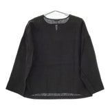 LE GLAZIK リネン JL-3759 サイズ36 ジャケット ブラック レディース ルグラジック【中古】5-0502M△