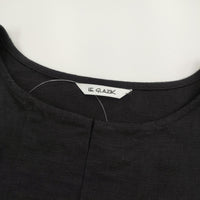 LE GLAZIK リネン JL-3759 サイズ36 ジャケット ブラック レディース ルグラジック【中古】5-0502M△