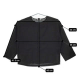 LE GLAZIK リネン JL-3759 サイズ36 ジャケット ブラック レディース ルグラジック【中古】5-0502M△