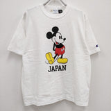 Champion/BEAMS BOY Disney  ミッキー サイズS 半袖Tシャツ カットソー 24SS ホワイト レディース チャンピオン/ビームスボーイ【中古】4-0814S♪