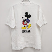 Champion/BEAMS BOY Disney  ミッキー サイズS 半袖Tシャツ カットソー 24SS ホワイト レディース チャンピオン/ビームスボーイ【中古】4-0814S♪