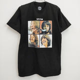 The Beatles LET IT BE サイズM バンドT バンT 半袖Ｔシャツ カットソー ブラック レディース ビートルズ【中古】4-0820S♪