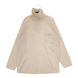 Goodwear 新品 ハイネック 定価9240円  BEAMS取扱 131400383942018 コットン カットソー ベージュ レディース グッドウェア【中古】5-0502M△