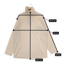 Goodwear 新品 ハイネック 定価9240円  BEAMS取扱 131400383942018 コットン カットソー ベージュ レディース グッドウェア【中古】5-0502M△