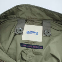 BEAMS BOY ソロテックス M-65 パーカー SOLOTEX 13190562120 ブルゾン カーキ レディース ビームスボーイ【中古】5-0502M△