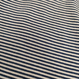UNITED ARROWS & SONS by TEPPEI FUJITA STRIPE RINGER TEE 半袖Ｔシャツ カットソー ネイビー ベージュ メンズ ユナイテッドアローズサンズ【中古】5-0623S∞