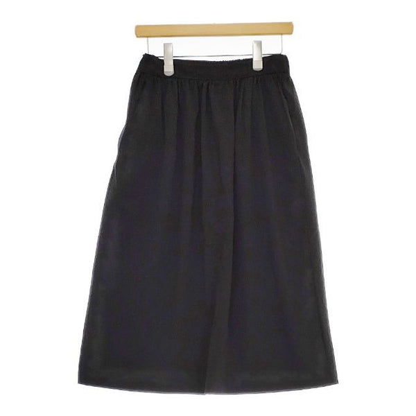 Luuna miu ルウナミウ ポリエステルレーヨン ロングスカート ブラック レディース【中古】5-0224M∞