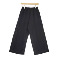 marble sud ワイド ポリエステル イージー パンツ ブラック レディース マーブルシュッド【中古】5-0224G∞