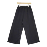 marble sud ワイド ポリエステル イージー パンツ ブラック レディース マーブルシュッド【中古】5-0224G∞