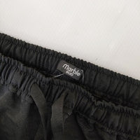 marble sud ワイド ポリエステル イージー パンツ ブラック レディース マーブルシュッド【中古】5-0224G∞